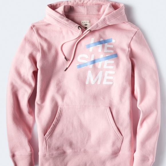 Aeropostale Sweaters - NWT! Aero Pull Over Pink Fleece Hoodie Sweatshirt